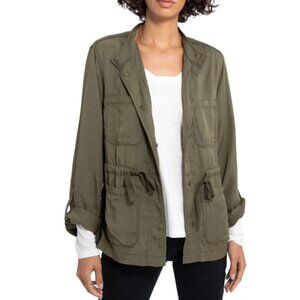 Safari Tencel Jacket XL Social Standard by Sanctuary Women's Drawstring Waist